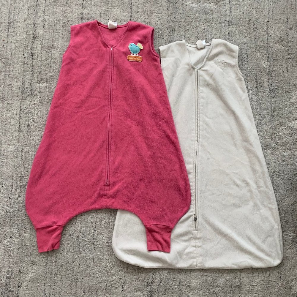 Halo • Set of 2 micro-fleece sleepsacks • XL